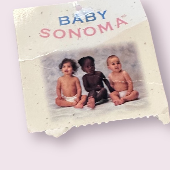 NWT Vintage Sonoma Cozy Cream Baby Footies Pastel Animal Print Size 3-6 Months - Picture 7 of 10